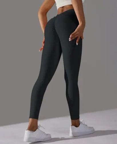 Legging Push Up Taille Basse V - Legging Femme